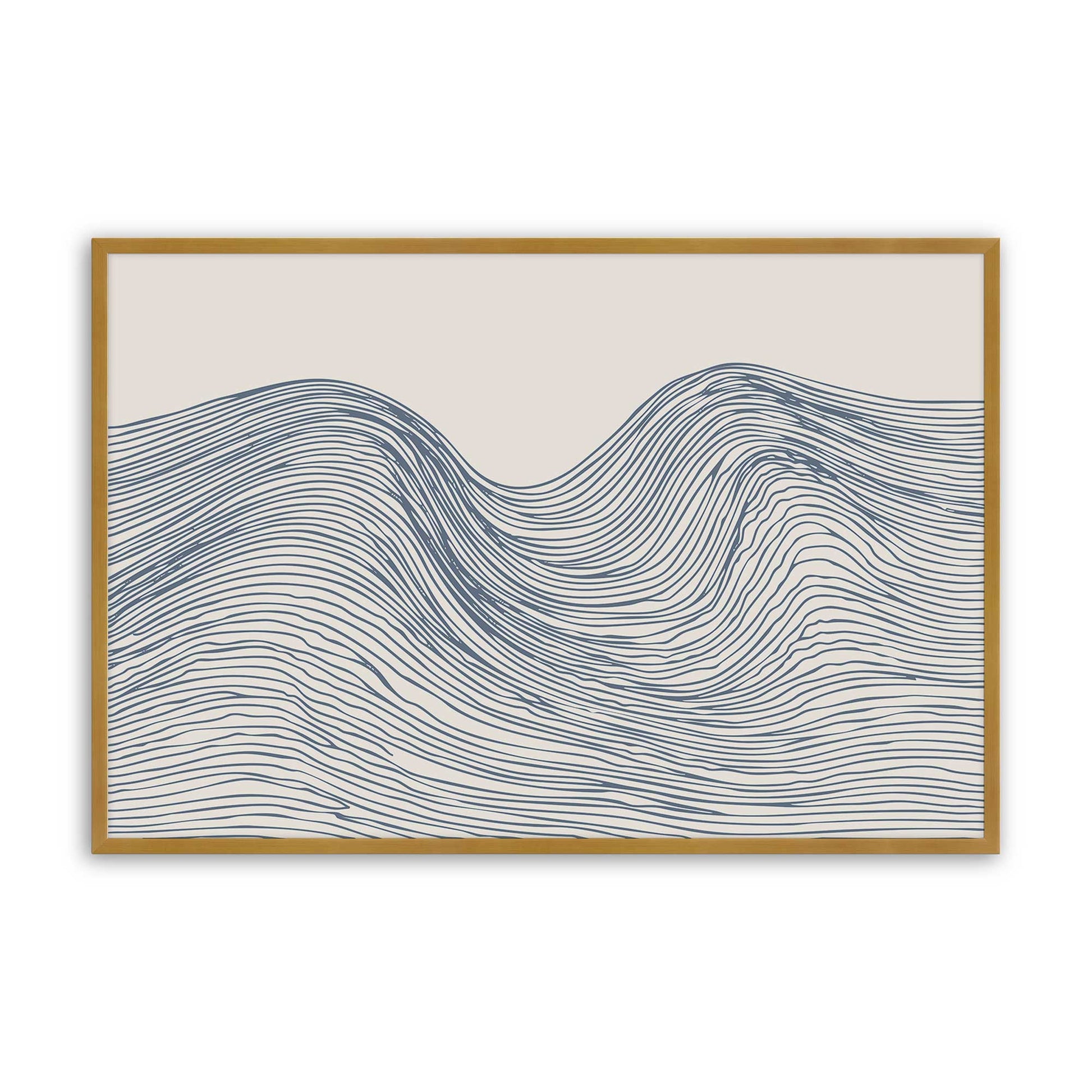 [Color:Polished Gold], Picture of art in a Polished Gold frame