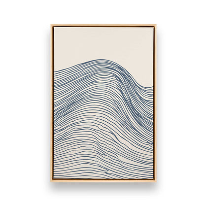 [Color:American Maple], Picture of art in a American Maple frame