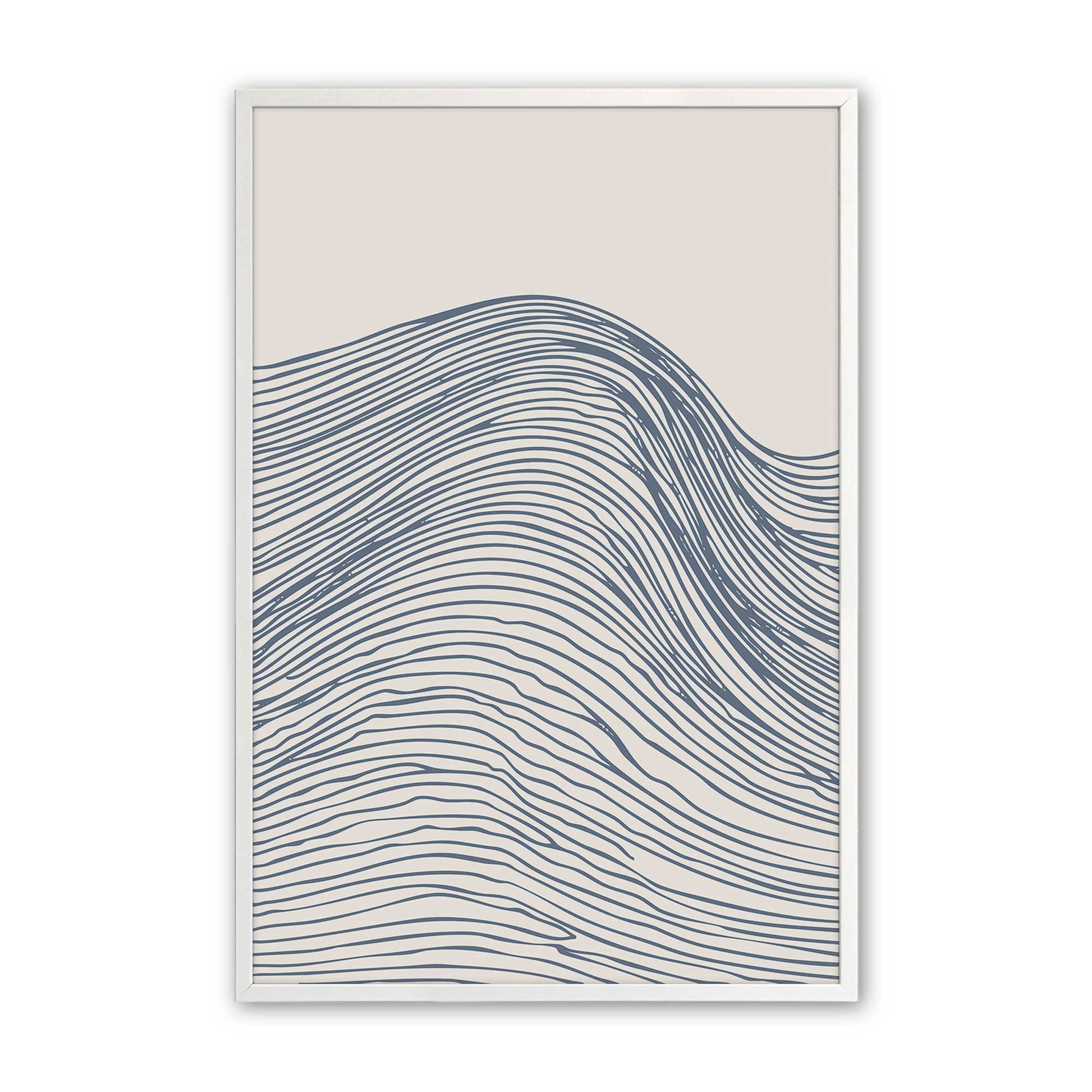 [Color:Opaque White], Picture of art in a Opaque White frame