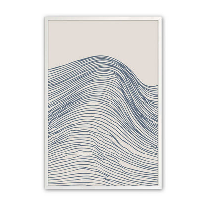 [Color:Opaque White], Picture of art in a Opaque White frame