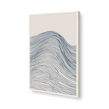[Color:Opaque White], Picture of art in a Opaque White frame of the corner