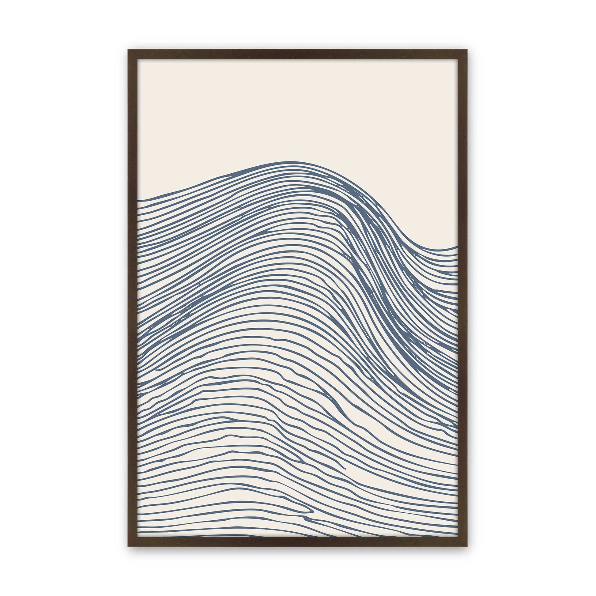 [Color:Belvinder Brown], Picture of art in a Belvinder Brown frame