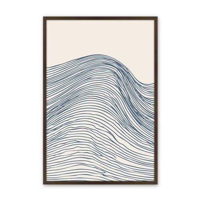 [Color:Belvinder Brown], Picture of art in a Belvinder Brown frame