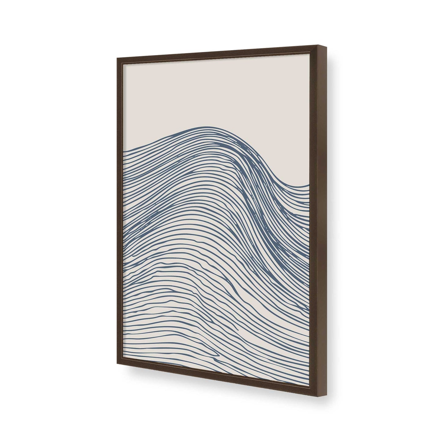 [Color:Belvinder Brown], Picture of art in a Belvinder Brown frame of the corner