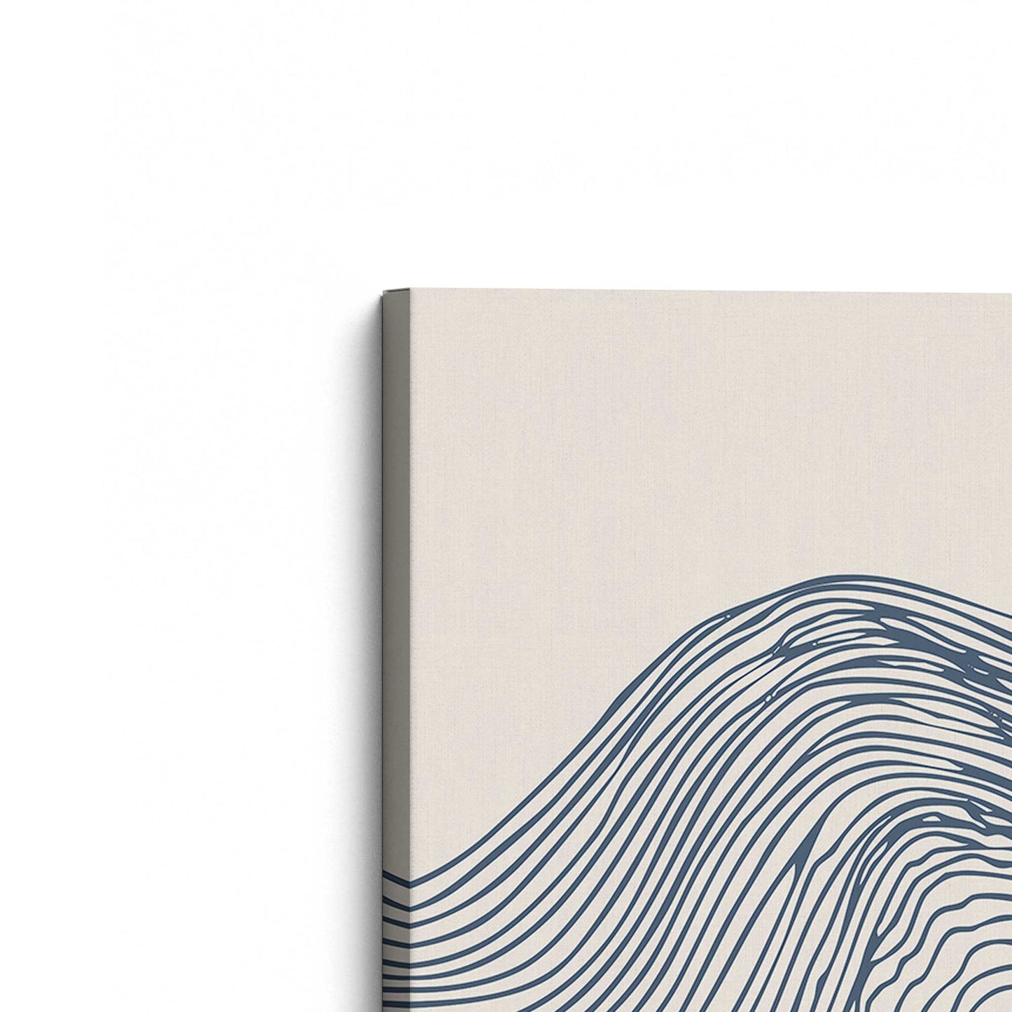 [Color:Stretched Canvas], Picture of the corner of the art