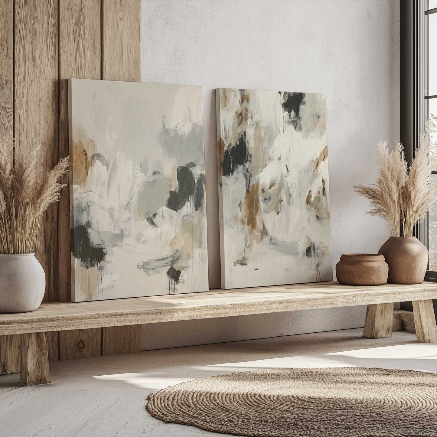 Picture of art in a room