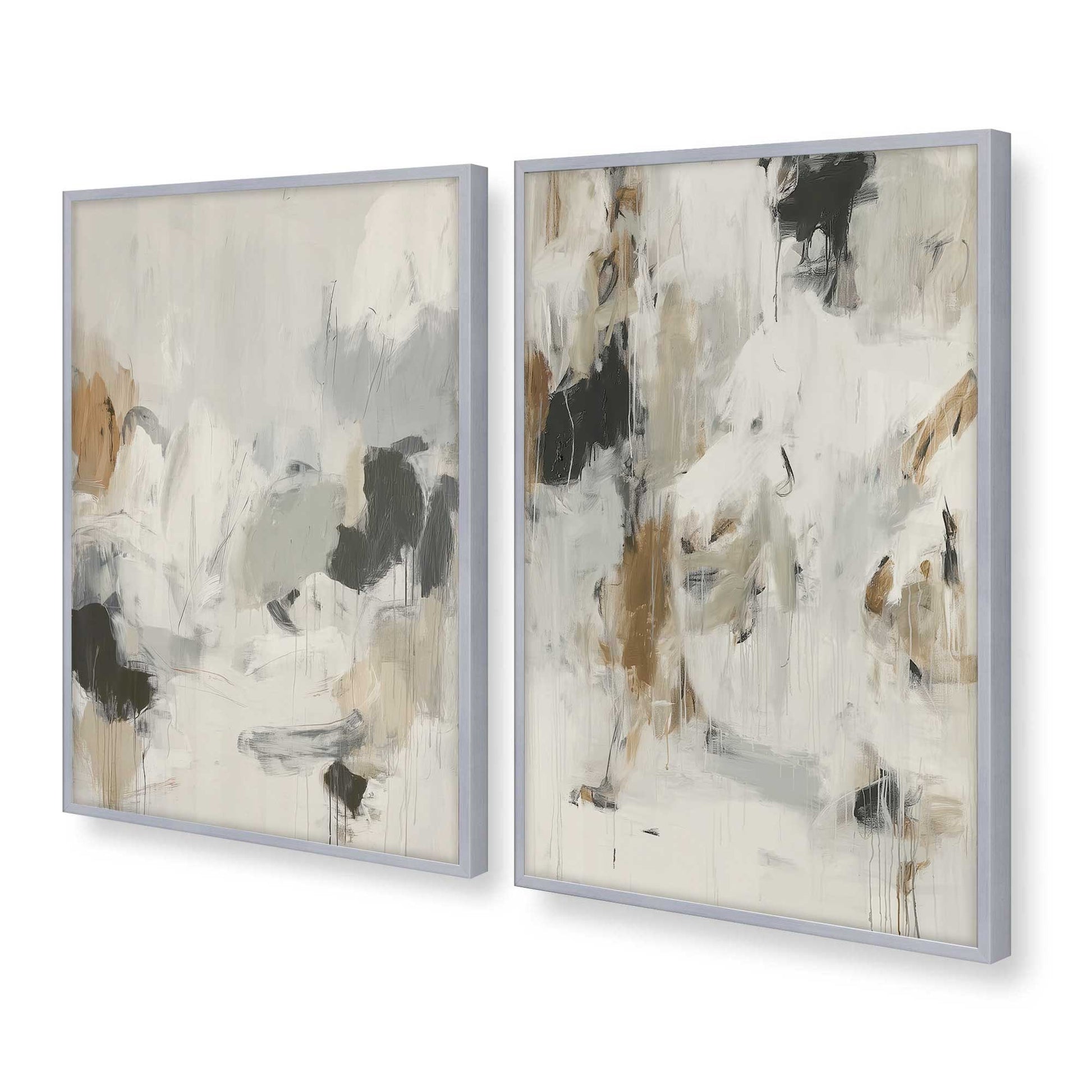 [Color:Polished Chrome], Picture of art in a Polished Chrome frame of the corner