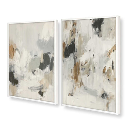 [Color:Opaque White], Picture of art in a Opaque White frame of the corner