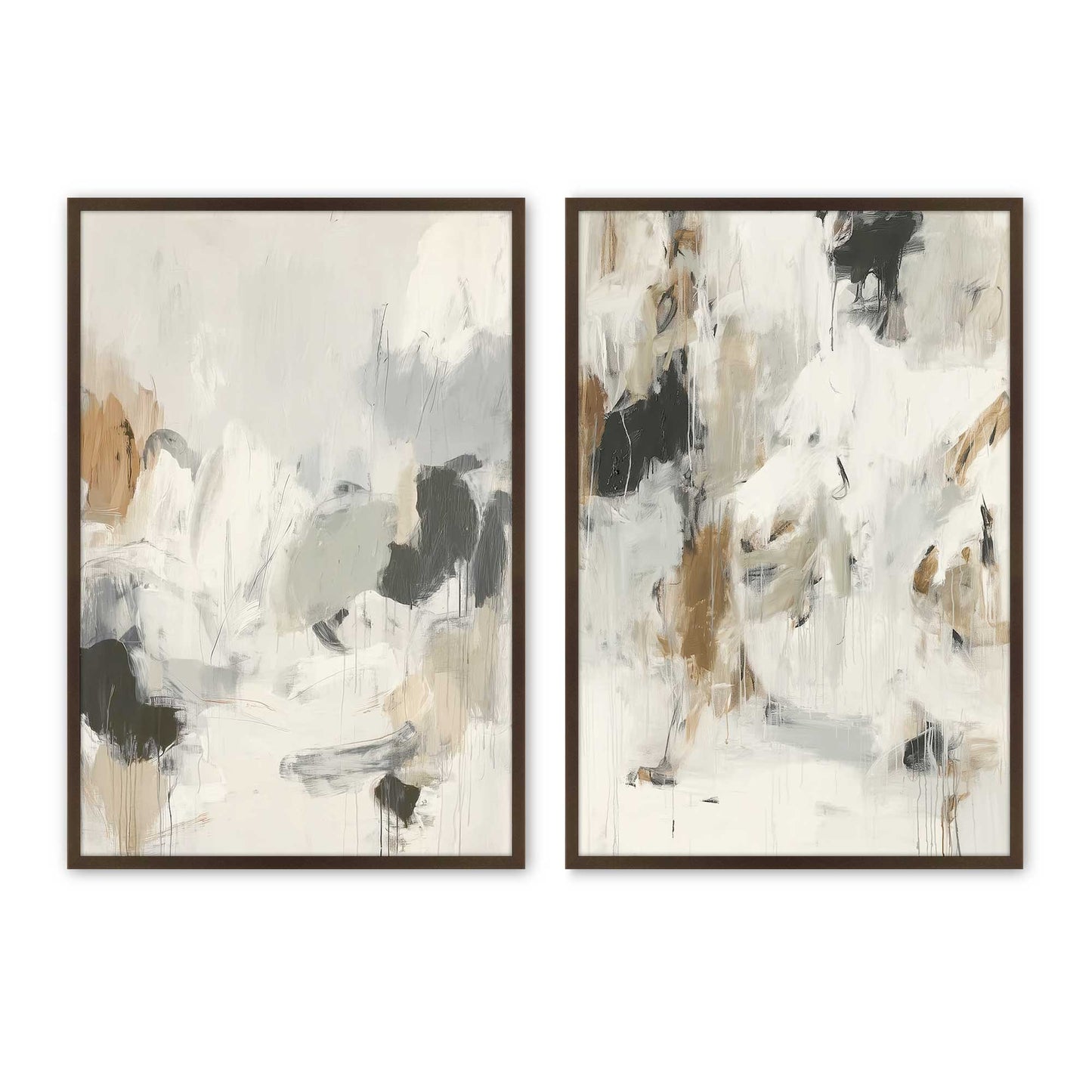 [Color:Belvinder Brown], Picture of art in a Belvinder Brown frame