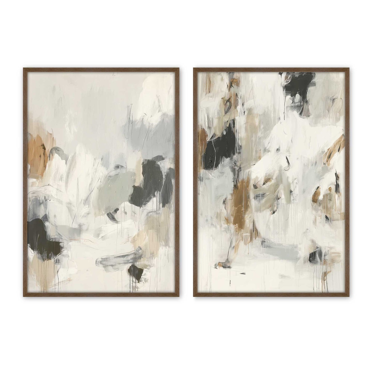 [Color:Walnut], Picture of art in a Walnut frame