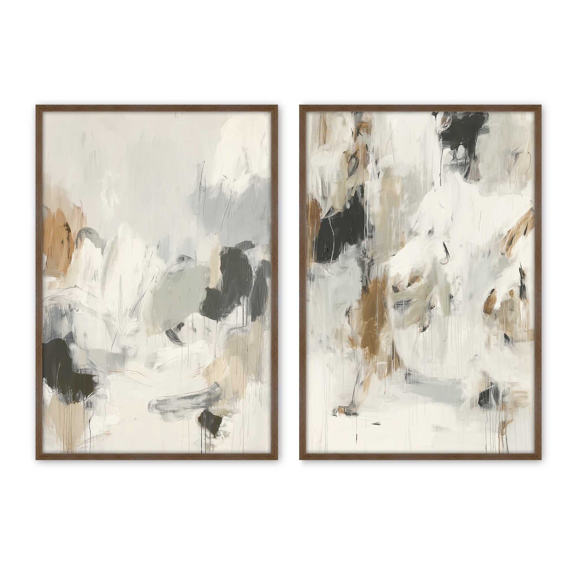 [Color:Walnut], Picture of art in a Walnut frame