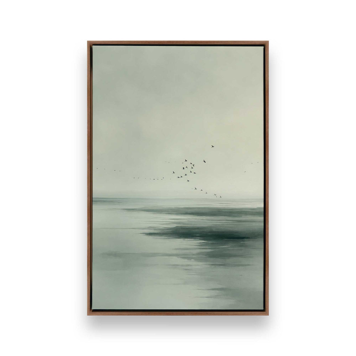 [Color:Walnut], Picture of art in a Walnut frame