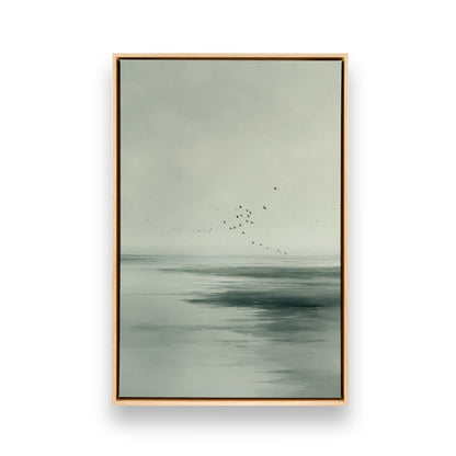 [Color:American Maple], Picture of art in a American Maple frame