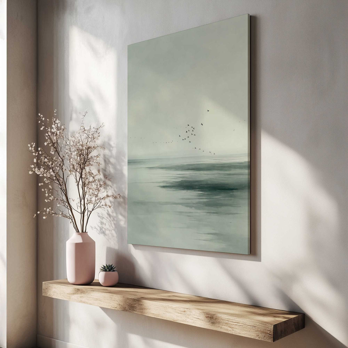 Picture of art in a room