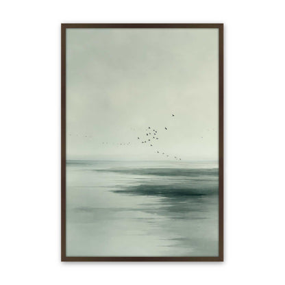 [Color:Belvinder Brown], Picture of art in a Polished Chrome frame
