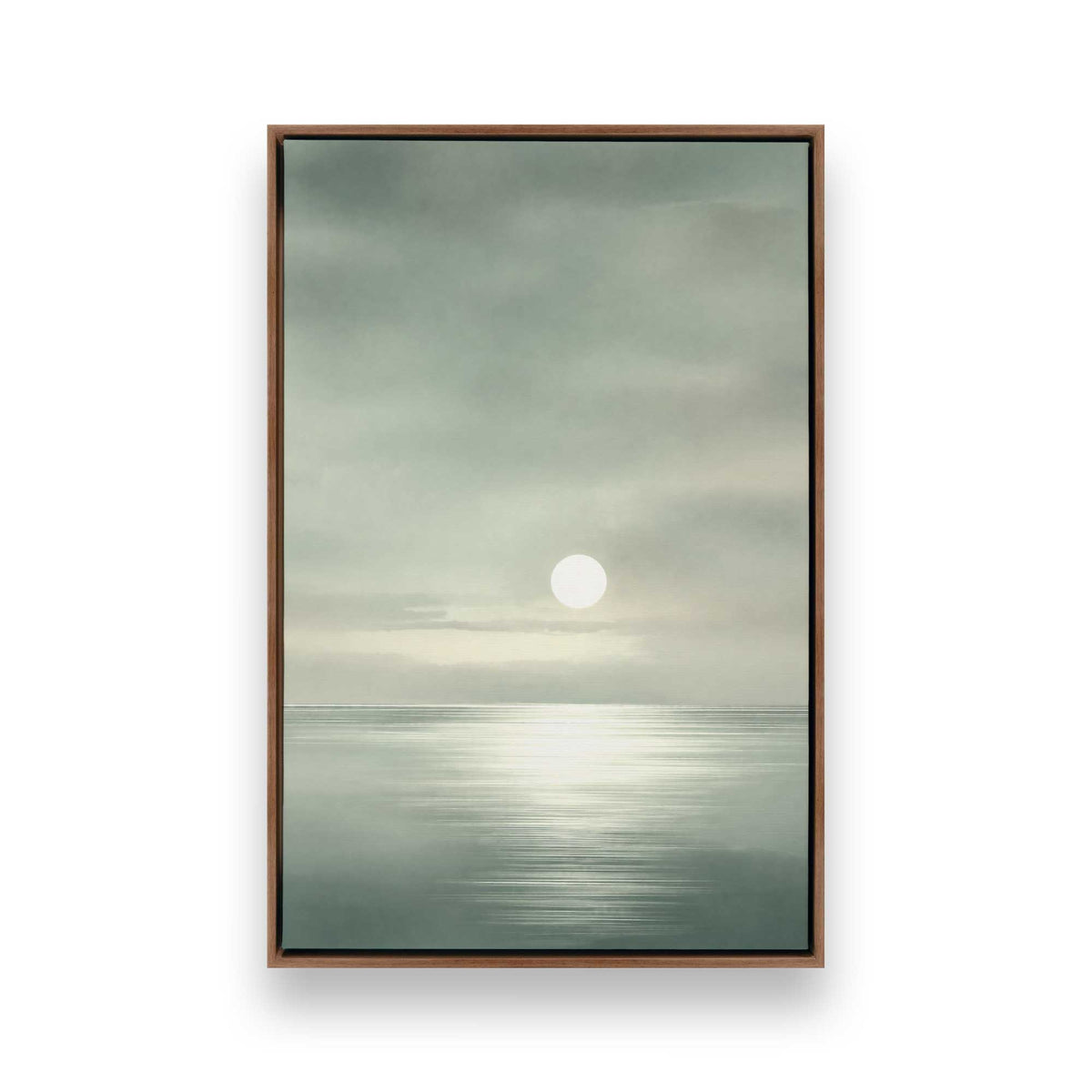 [Color:Walnut], Picture of art in a Walnut frame