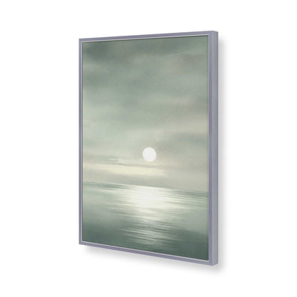 [Color:Polished Chrome], Picture of art in a Polished Chrome frame of the corner