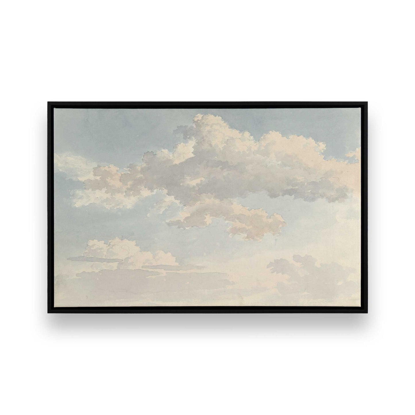 [Color:Satin Black], Picture of art in a Satin Black frame