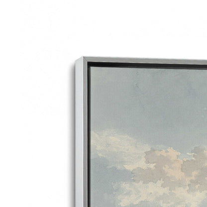 [Color:Polished Chrome], Picture of art in a Polished Chrome frame at an angle
