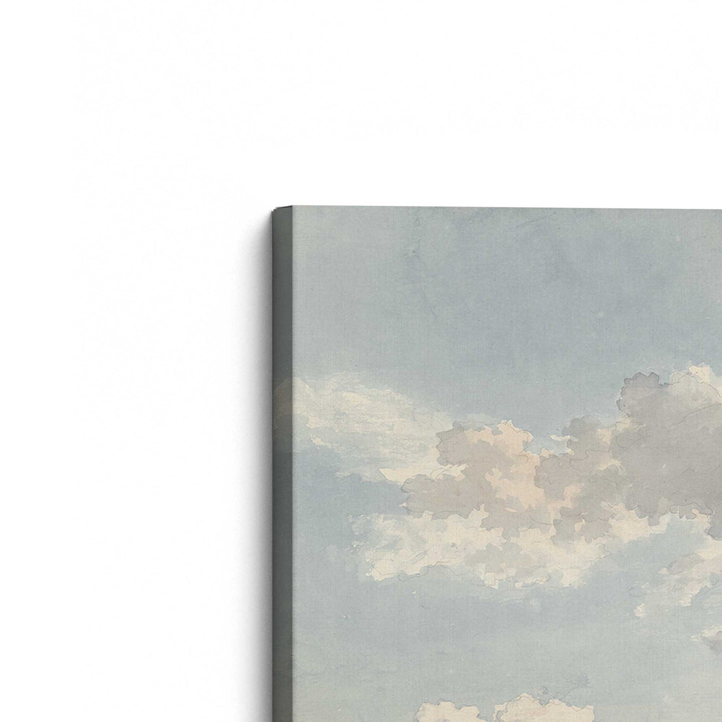 [Color:Stretched Canvas], Picture of the corner of the art