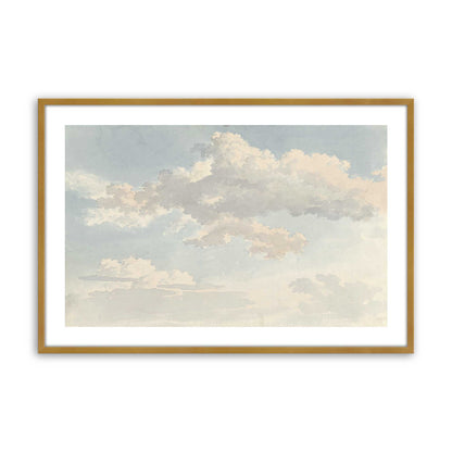 [Color:Polished Gold], Picture of art in a Polished Chrome frame