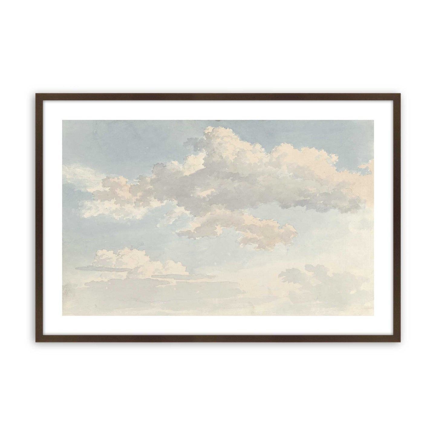[Color:Belvinder Brown], Picture of art in a Polished Chrome frame