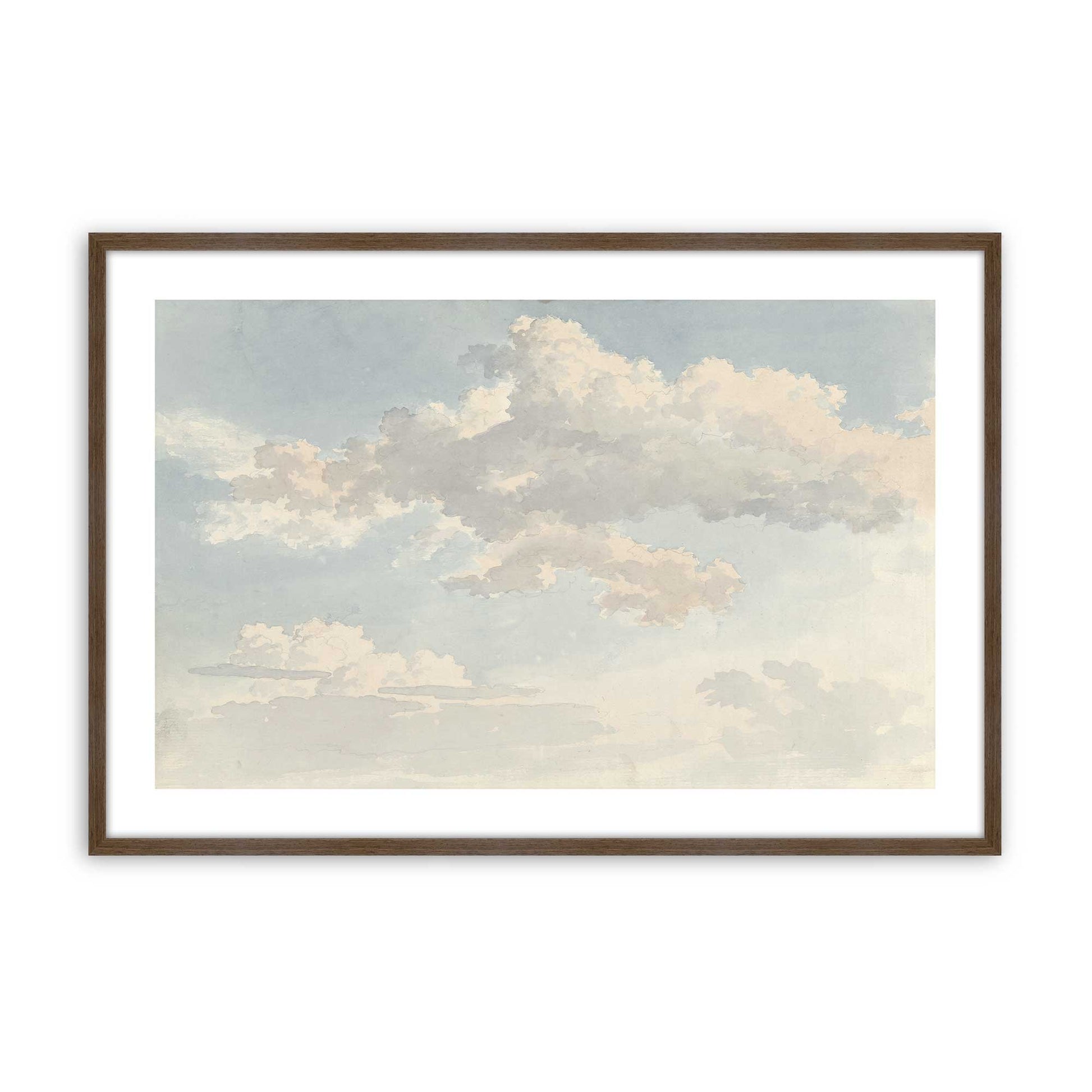 [Color:Walnut], Picture of art in a Polished Chrome frame