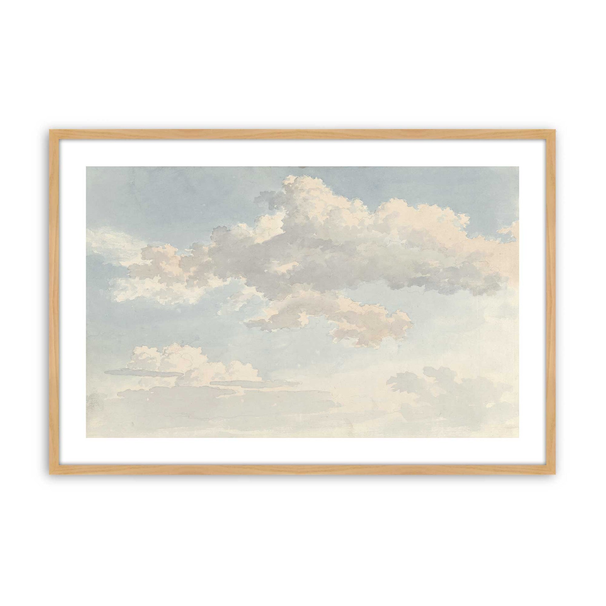 [Color:American Maple], Picture of art in a Polished Chrome frame