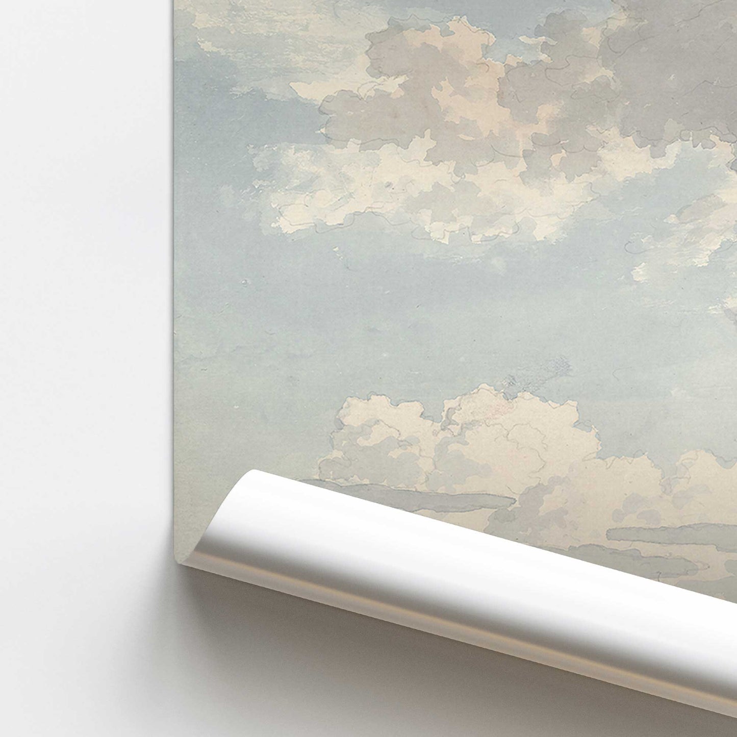 Blue Ether Calm Print