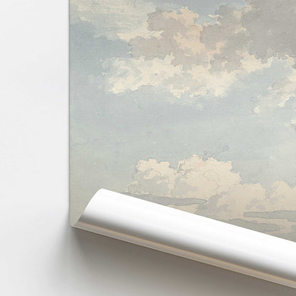 Blue Ether Calm Print