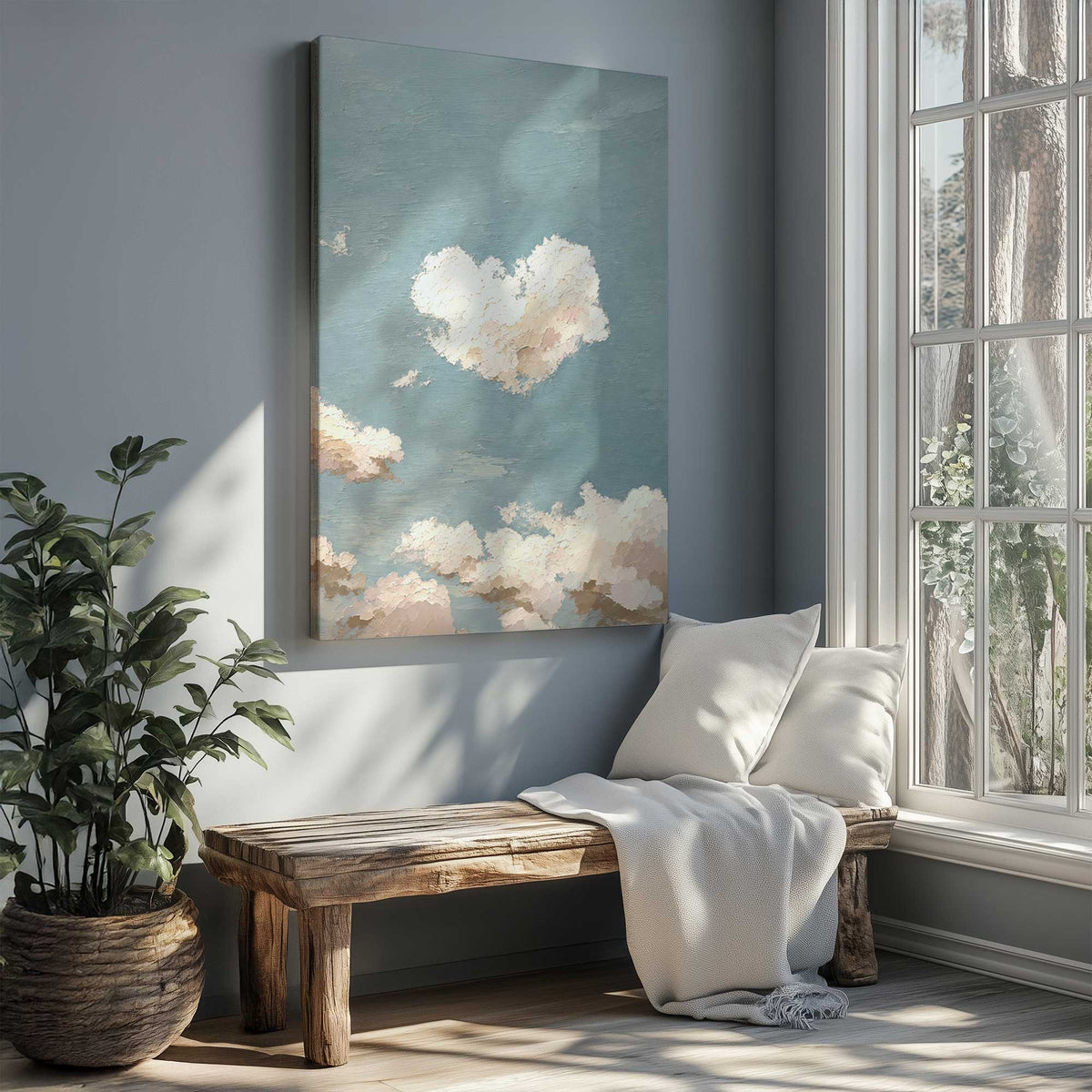 Picture of art in a room