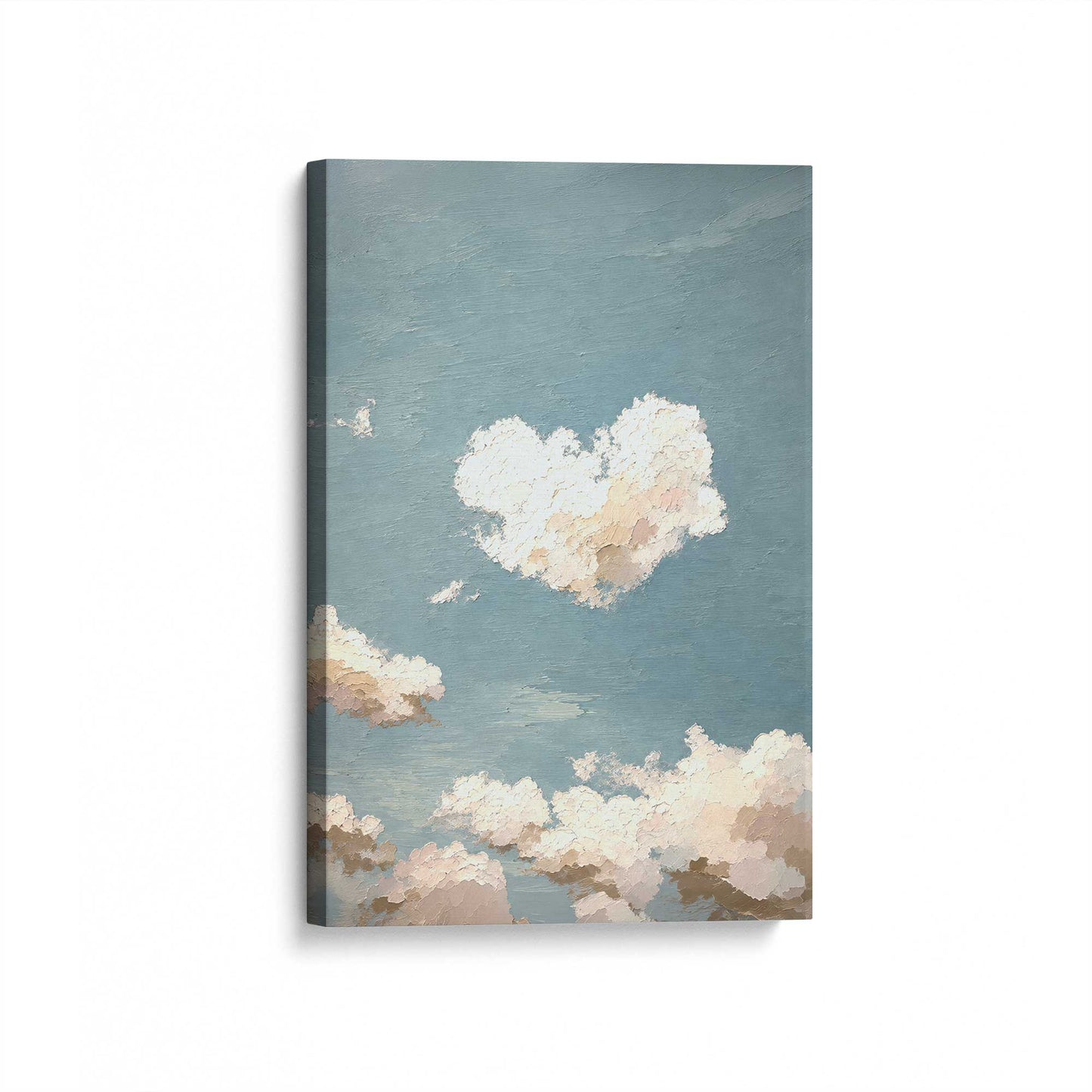 [Color:Stretched Canvas], Picture of art at an angle