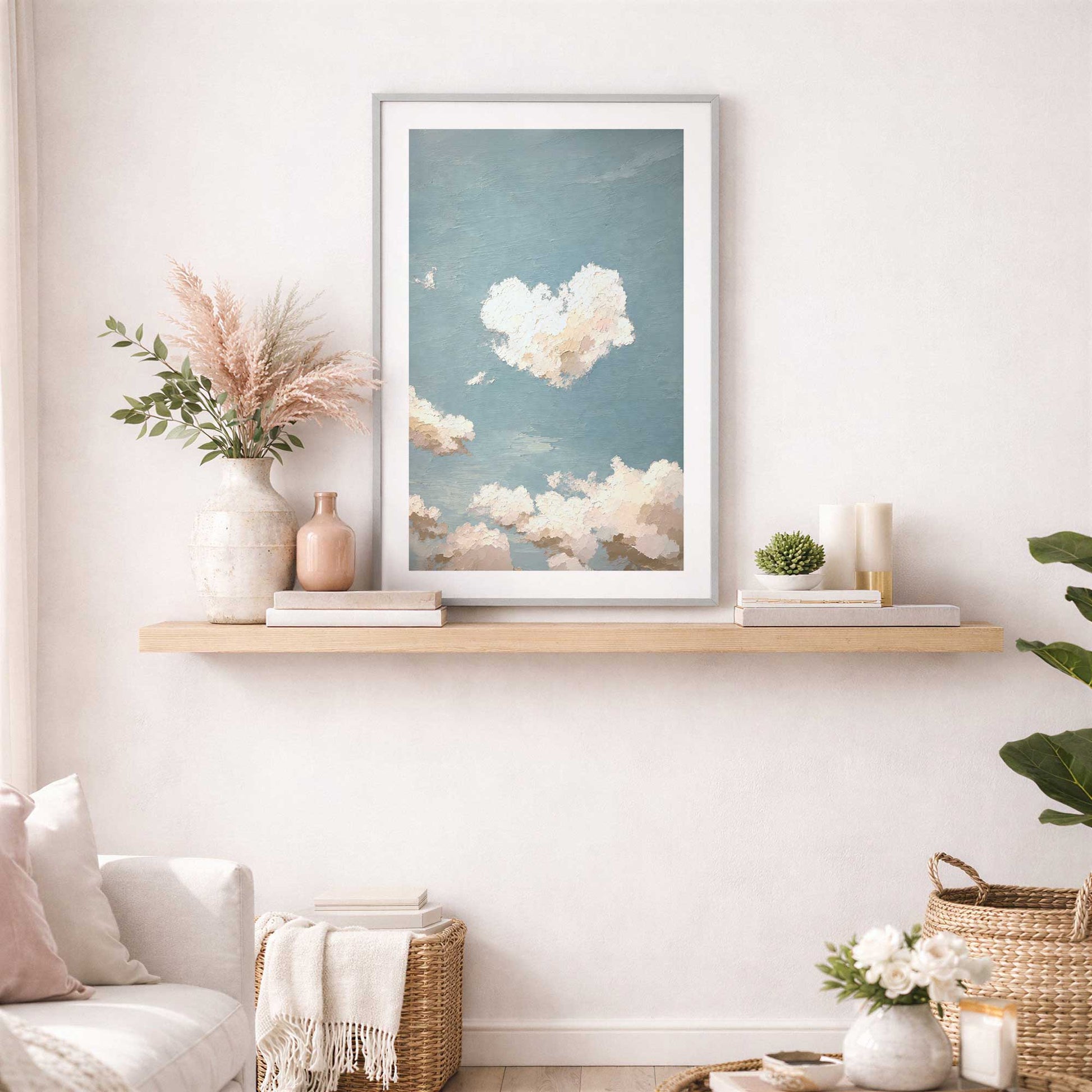 Picture of art in a room