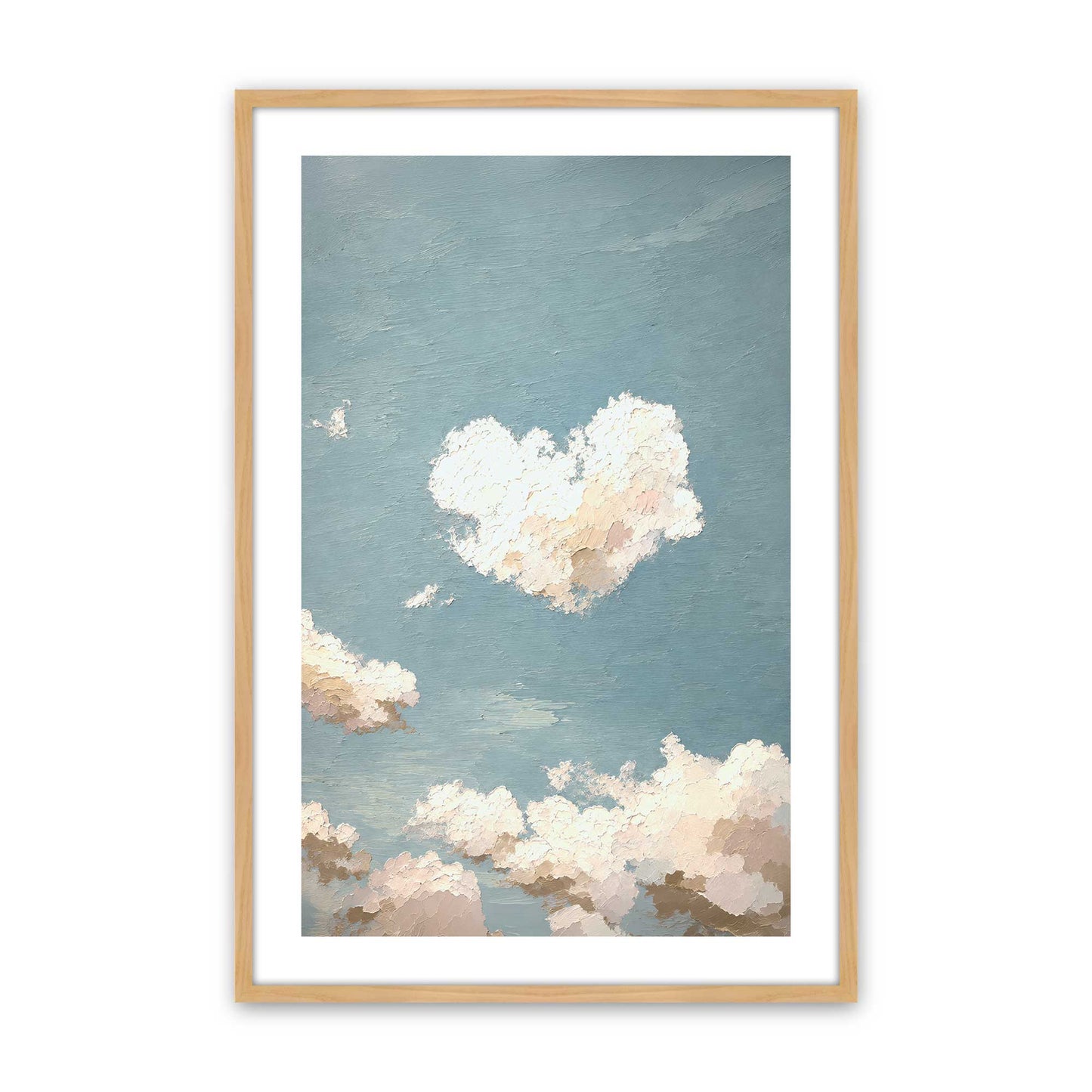 [Color:American Maple], Picture of art in a American Maple frame