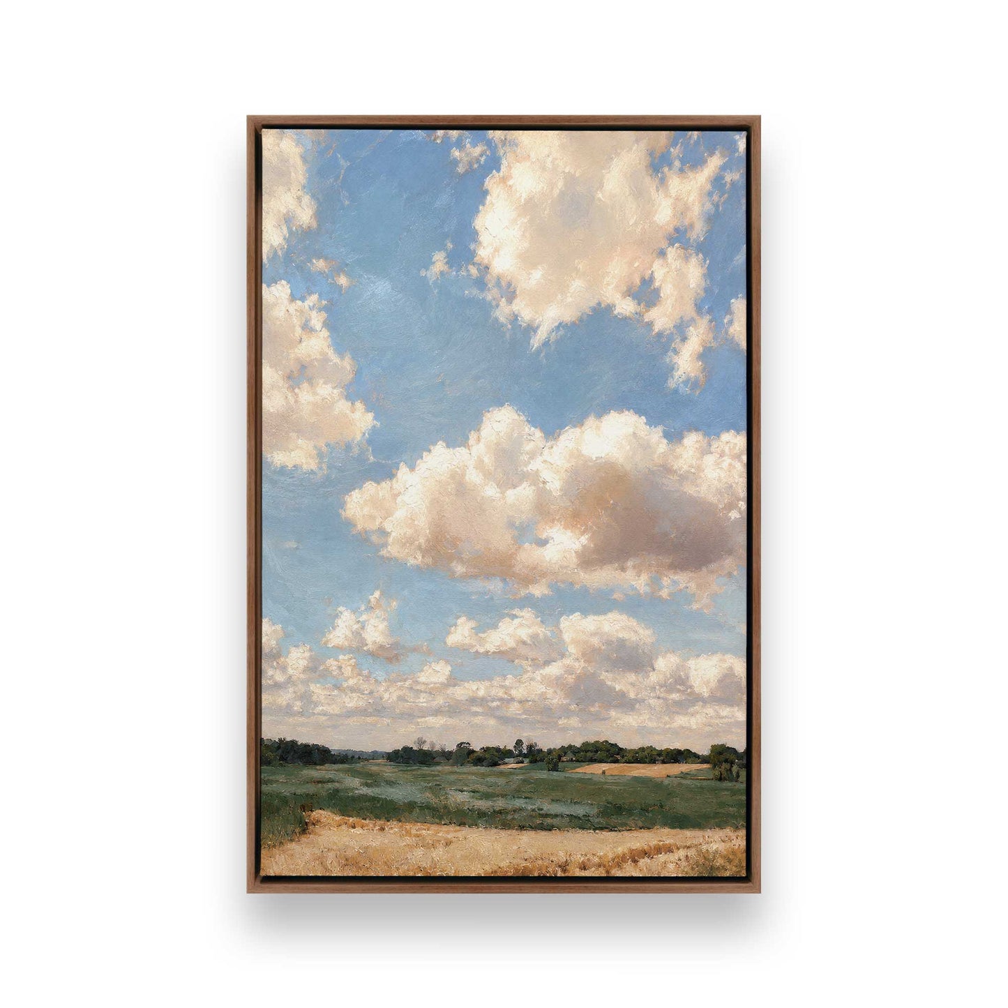 [Color:Walnut], Picture of art in a Walnut frame