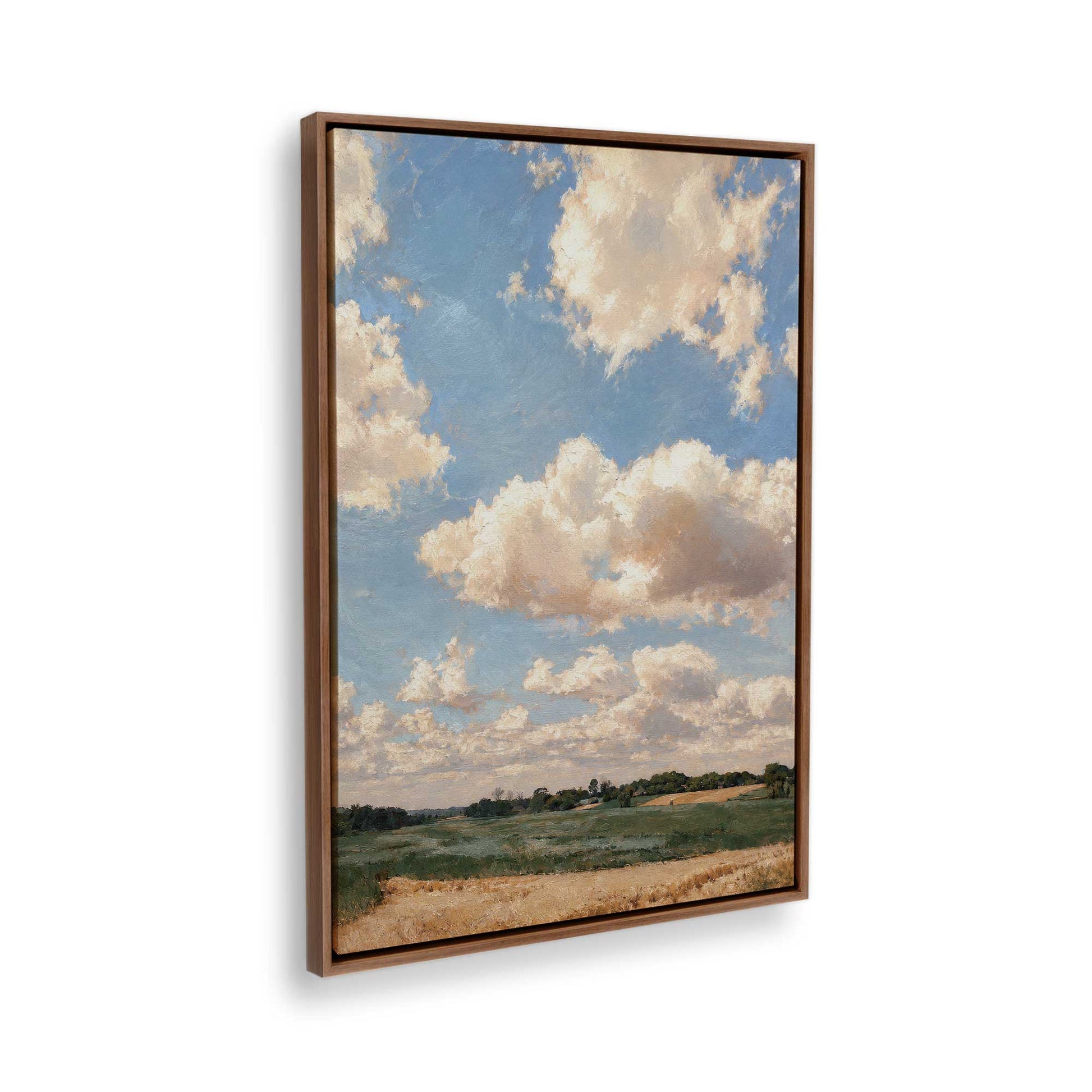 [Color:Walnut], Picture of the corner of the art