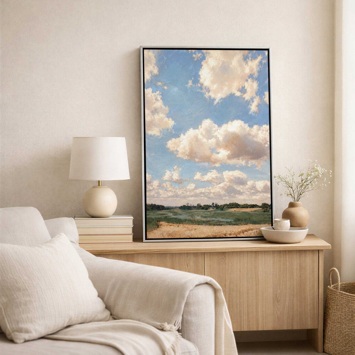 Picture of art in a room