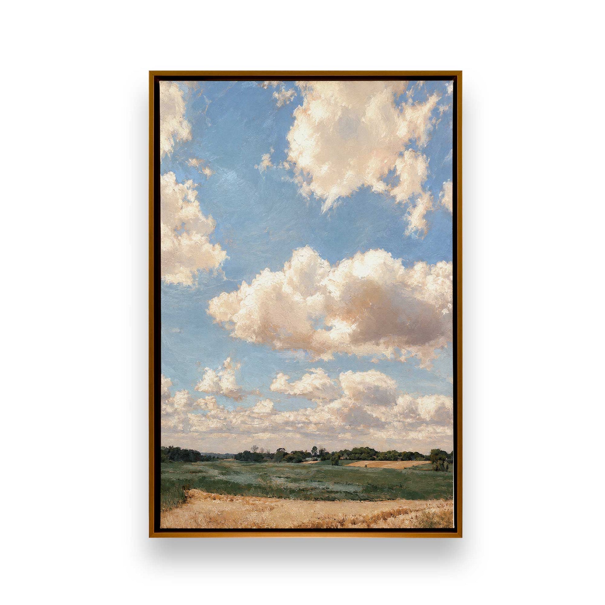 [Color:Polished Gold], Picture of art in a Polished Gold frame