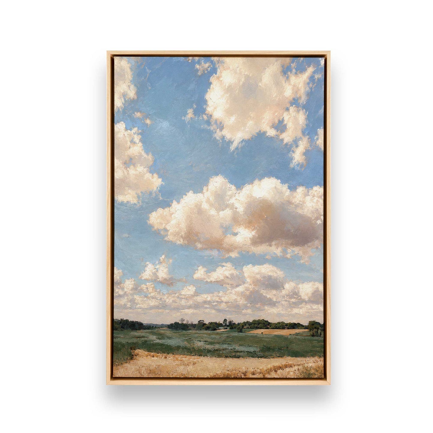 [Color:American Maple], Picture of art in a American Maple frame