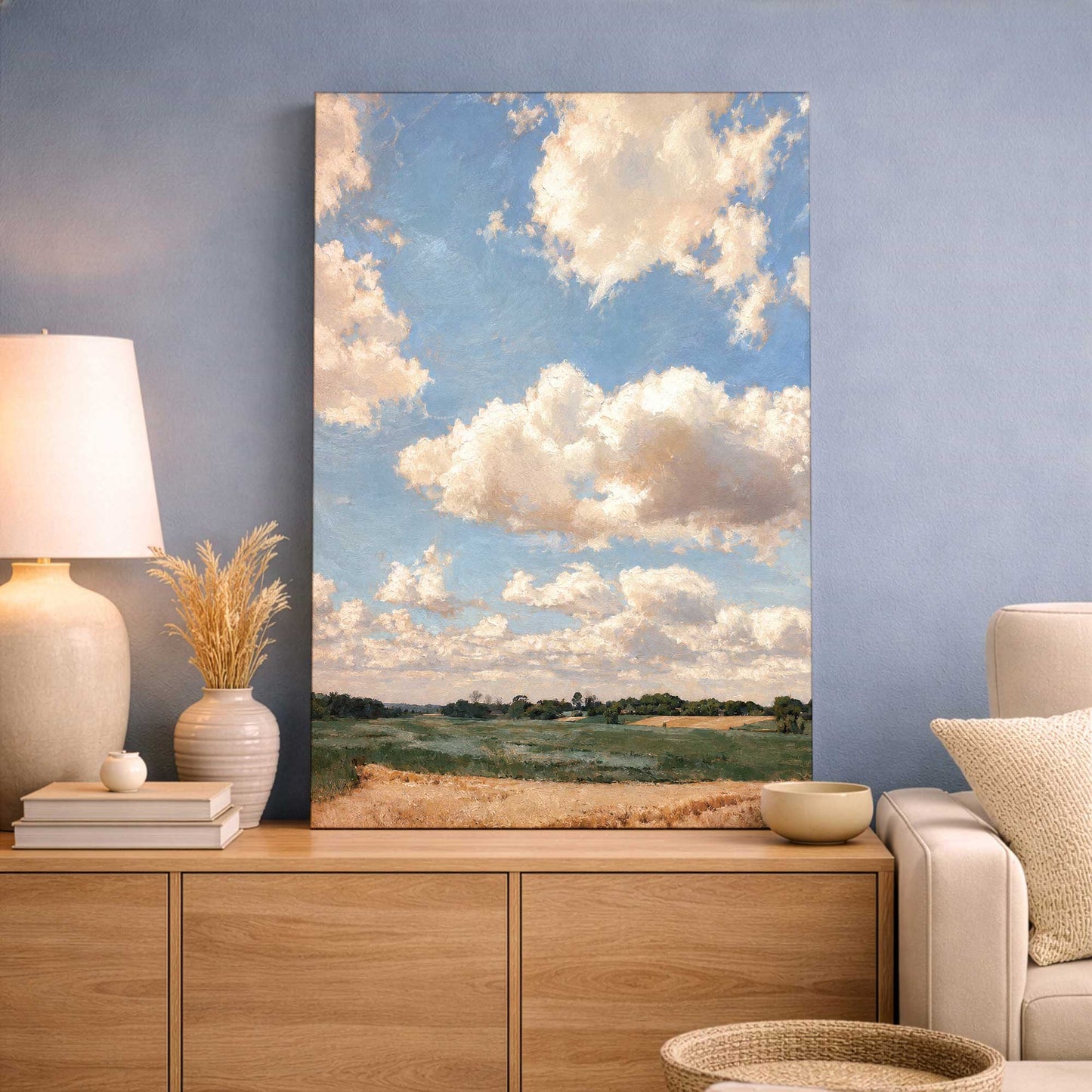 Picture of art in a room