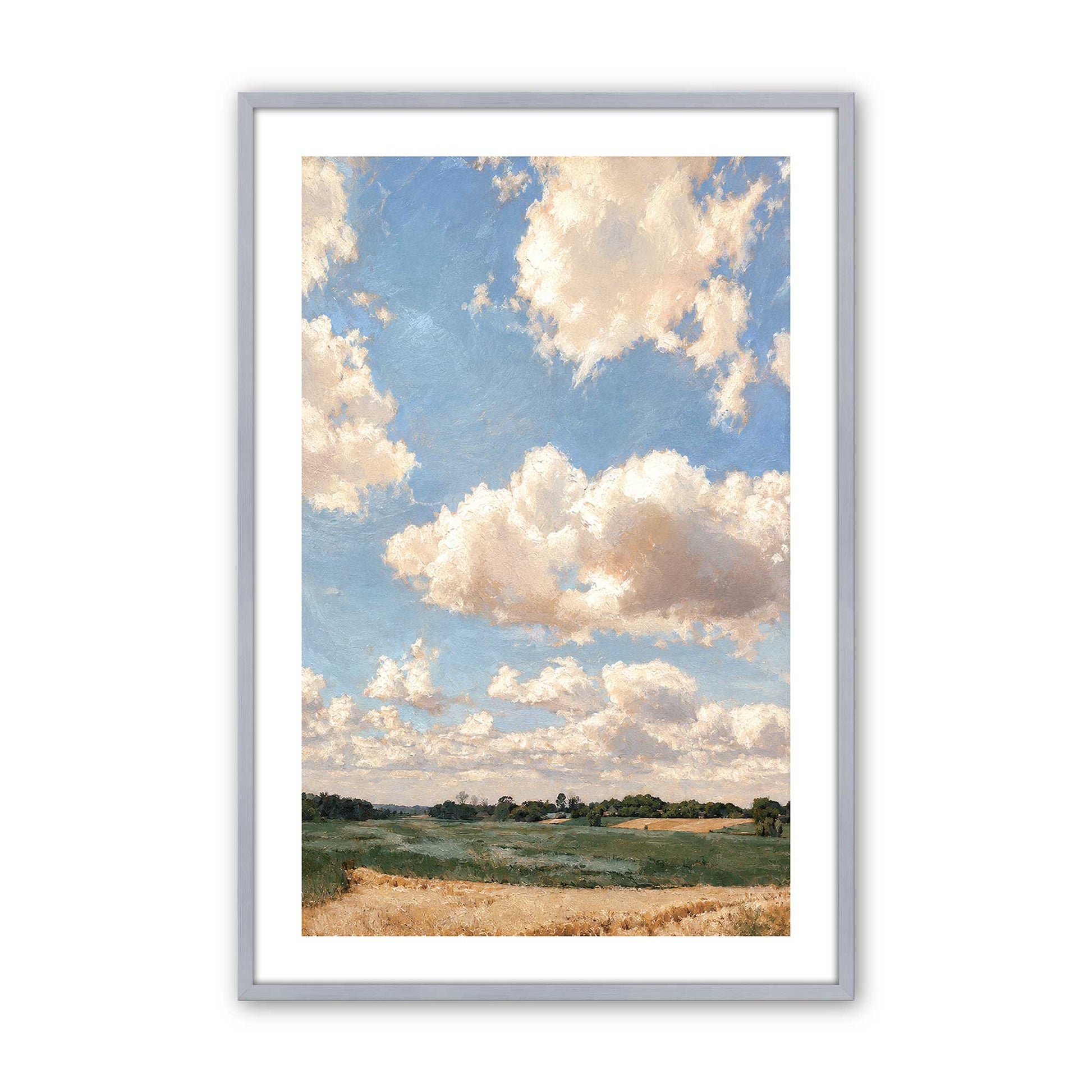 [Color:Polished Chrome], Picture of art in a Polished Chrome frame