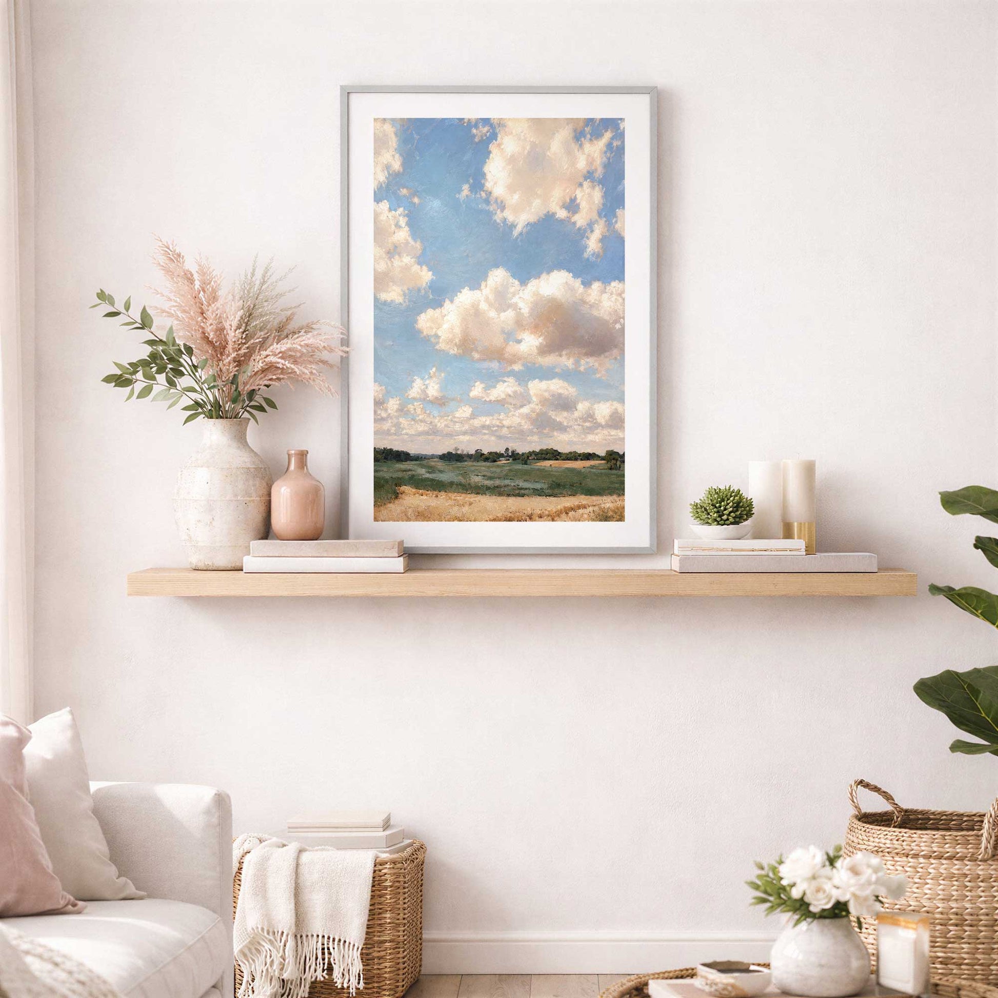 Picture of art in a room