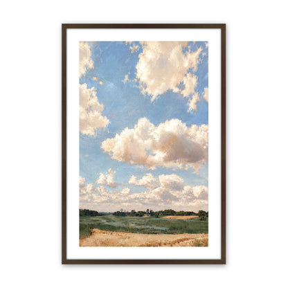 [Color:Belvinder Brown], Picture of art in a Belvinder Brown frame