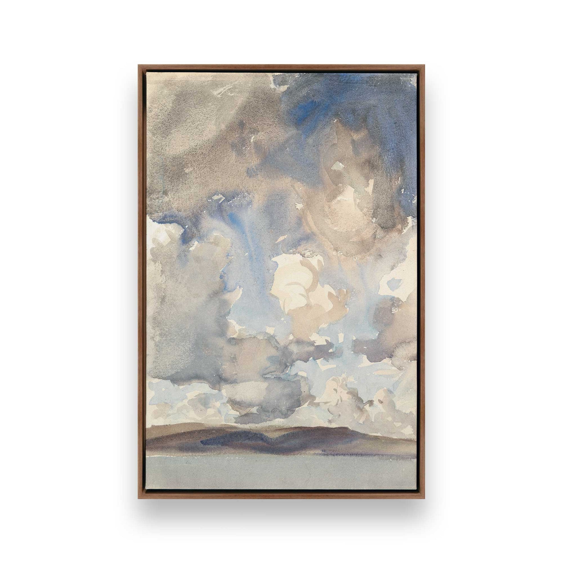 [Color:Walnut], Picture of art in a Walnut frame