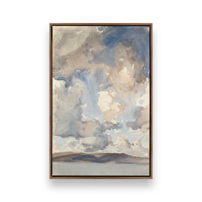 [Color:Walnut], Picture of art in a Walnut frame