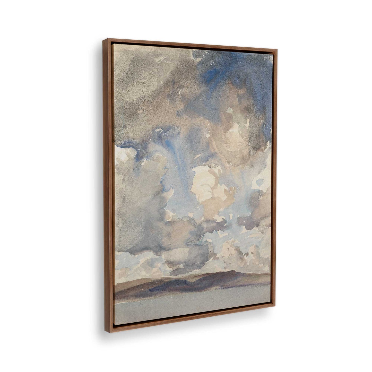 [Color:Walnut], Picture of the corner of the art
