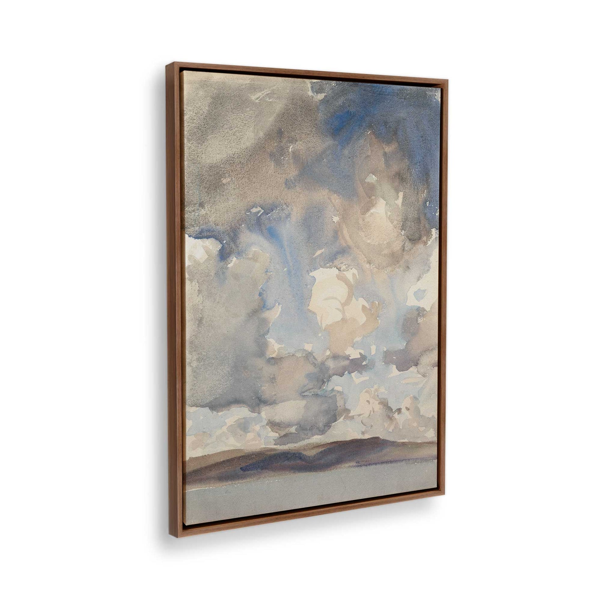 [Color:Walnut], Picture of the corner of the art