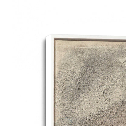[Color:Opaque White], Picture of art in a White frame at an angle