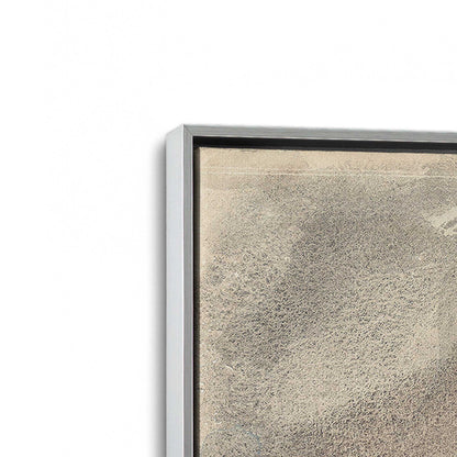 [Color:Polished Chrome], Picture of art in a Polished Chrome frame at an angle