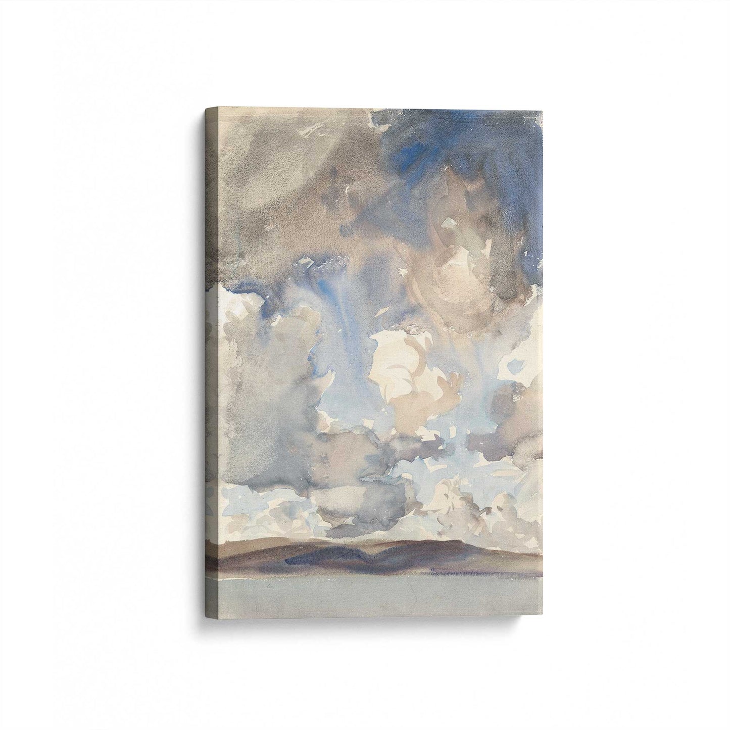 [Color:Stretched Canvas], Picture of art at an angle